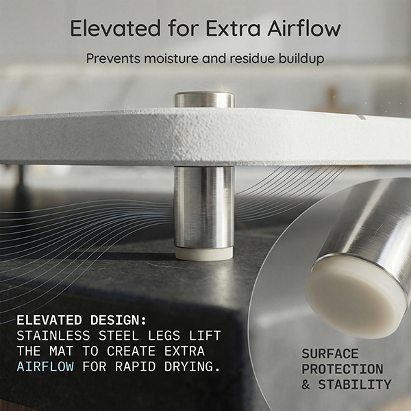 stone_drying_mat_stainless_steel_legs_extra_airflow_rapid_dry_design_Lumina